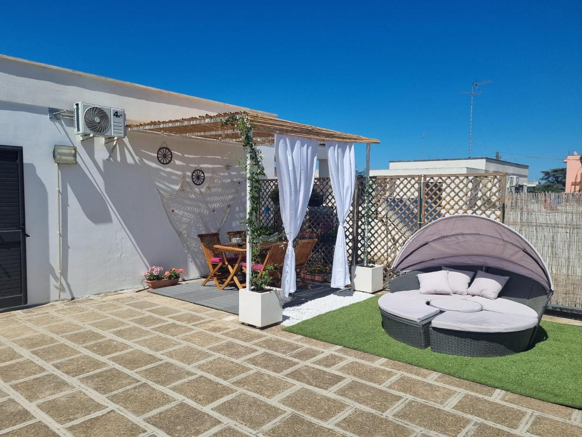 La Terrazza Di Zoe - Castromediano Villa Cavallino di Lecce Eksteriør billede